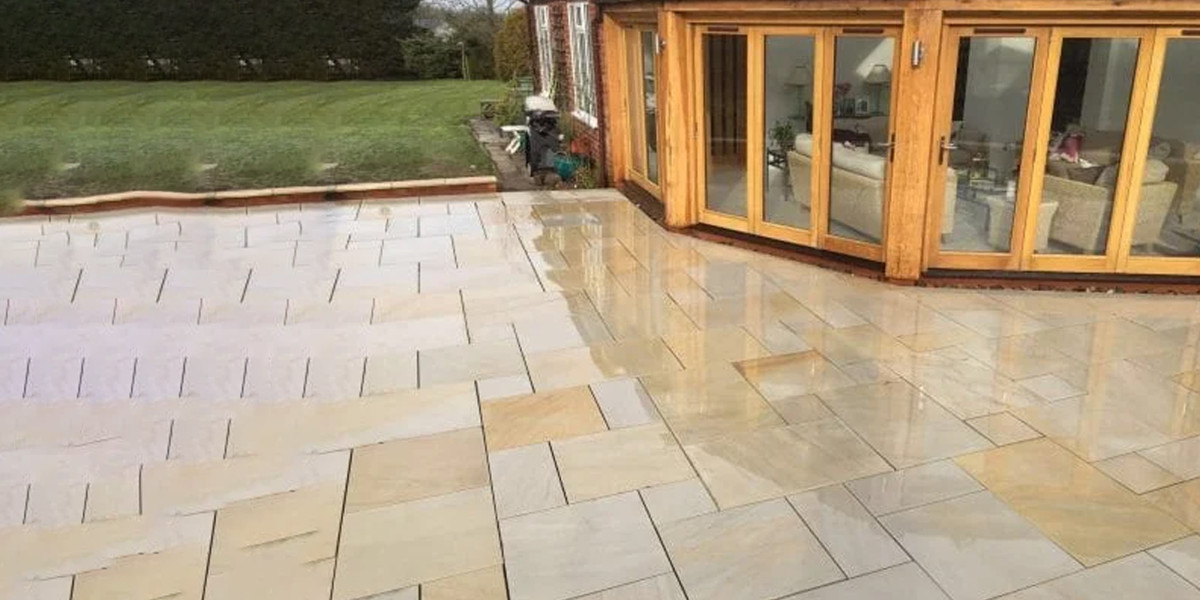How To Maintain Natural Stone Paving During Summer:-