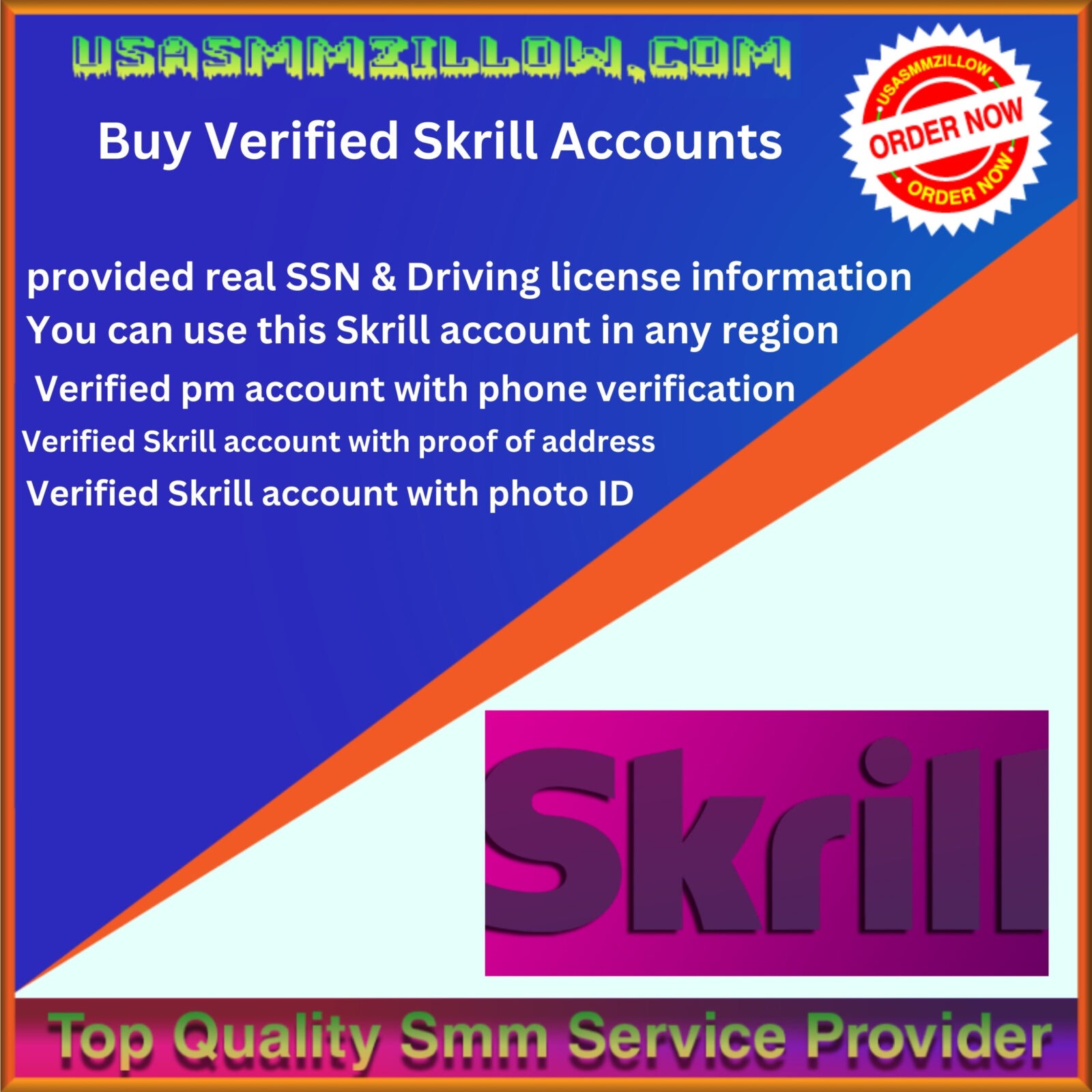 Buy Verified Skrill Accounts - 100% Safe & Verified (Cheap)