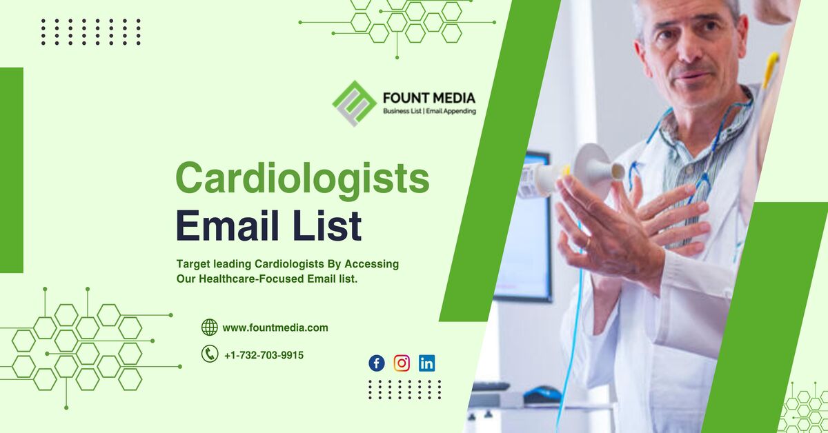 Cardiologist Email List | Verified Cardiologists Mailing Lists