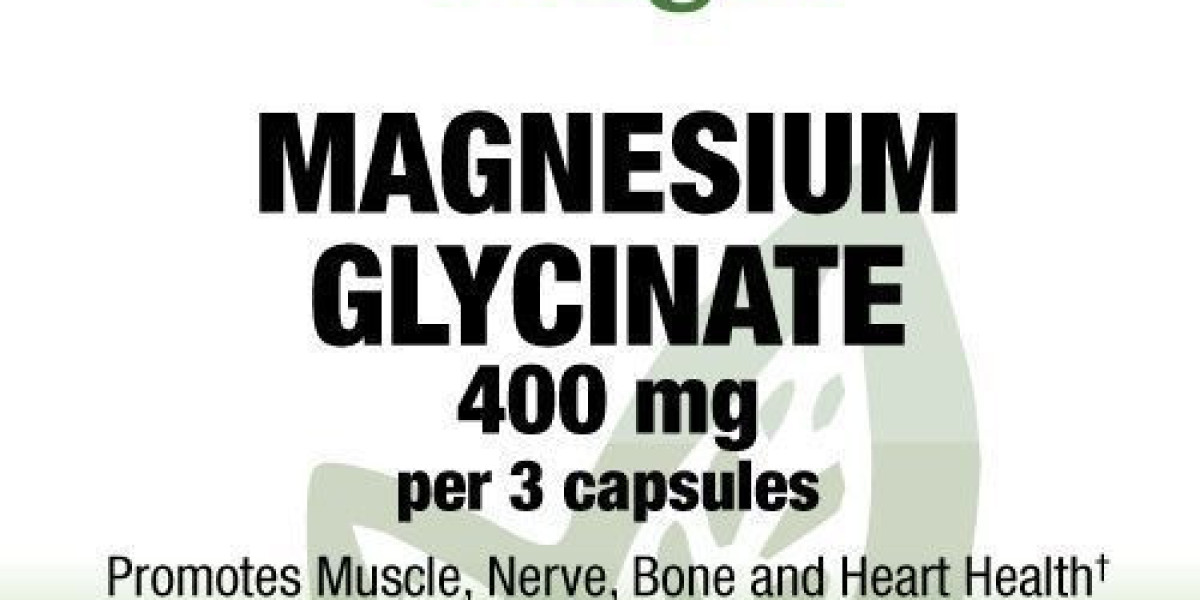 Magnesium Glycinate 400 mg – 90 Vegan Caps