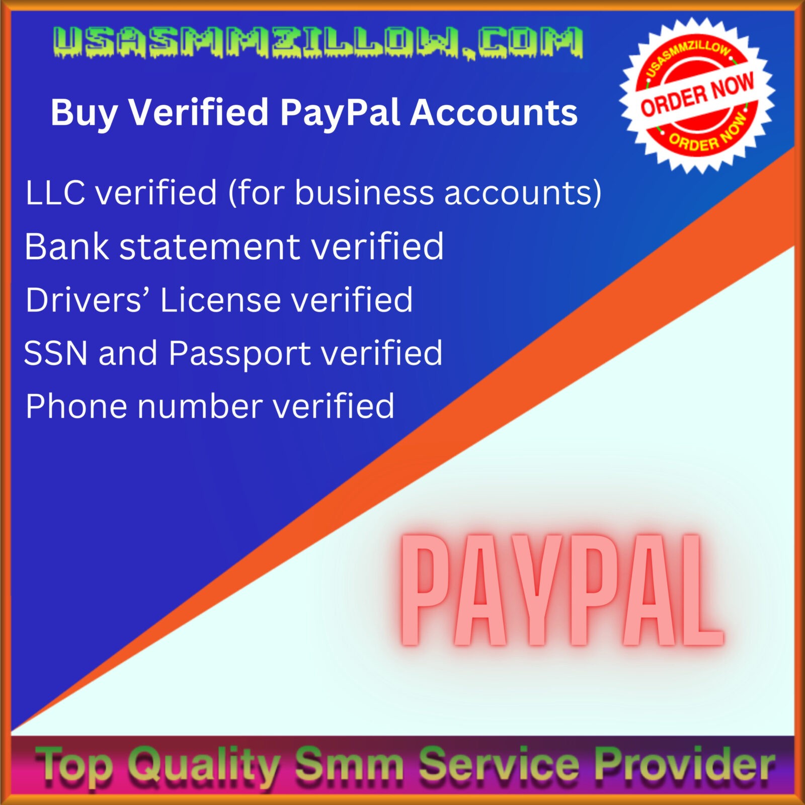 Buy Verified PayPal Accounts-100% Real Documents